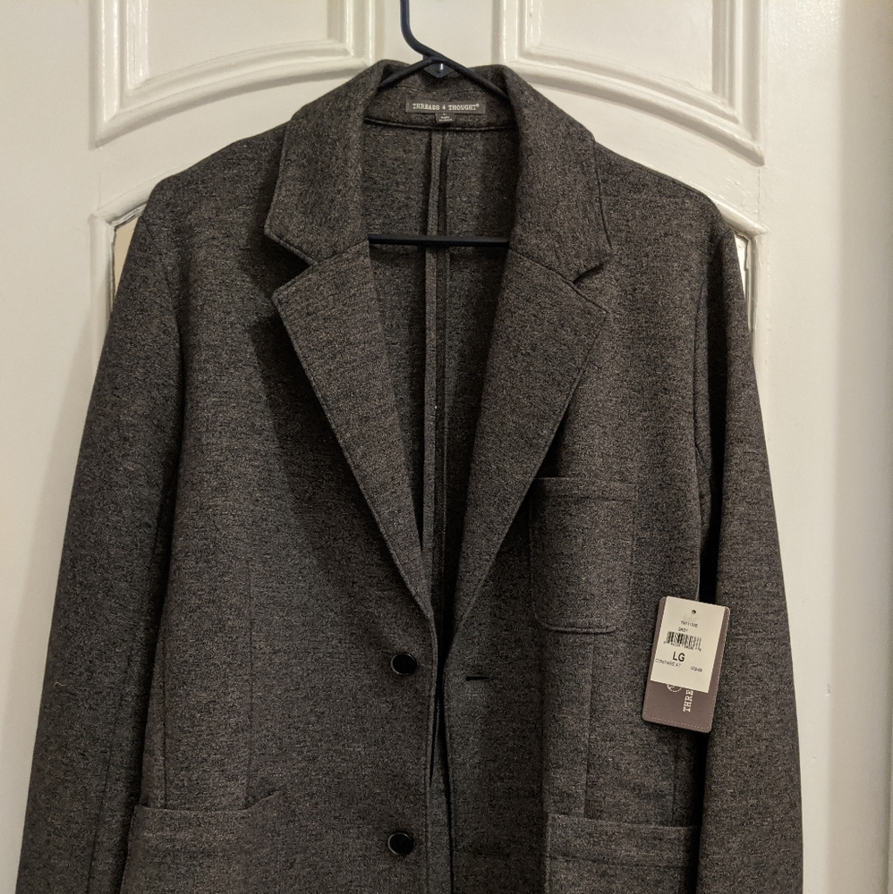 Threads for Thought Men's Jersey Blazer
